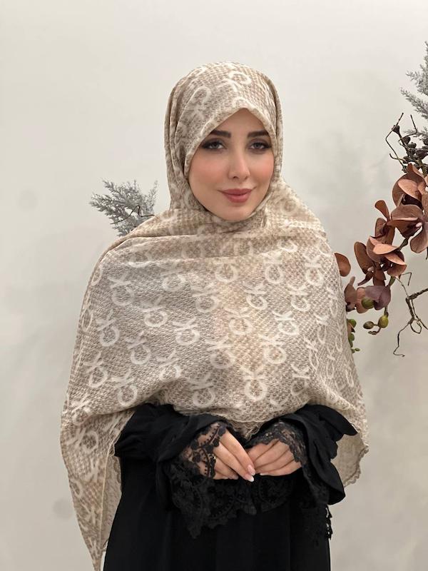 روسری حریرپفکی ck کد A080