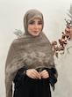 روسری حاشیه گلدوزی مروارید کد A081