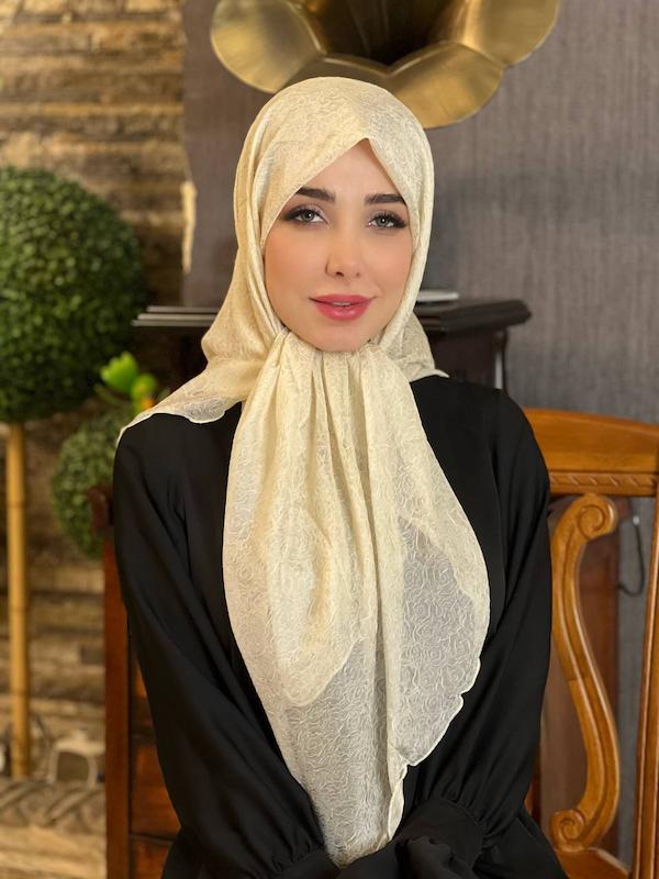 روسری حریرشیفون کد A083
