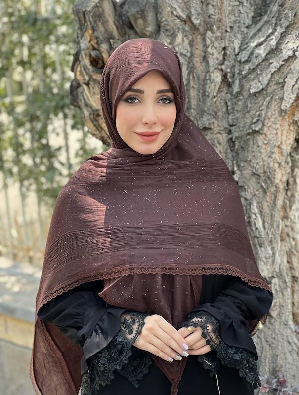 روسری مرواریدی