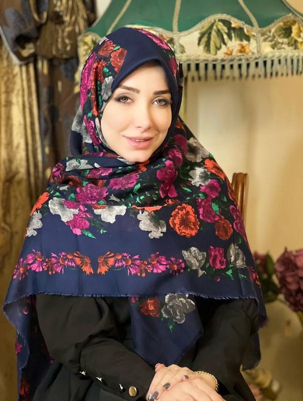 روسری سیااسکارف طرح مک کویین