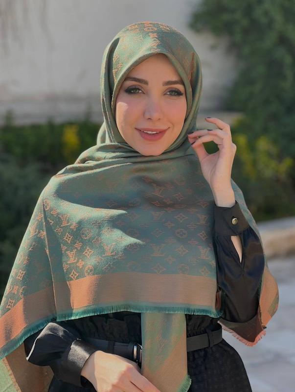 ژاکارد لمه دار طرح لویی‌ویتون کد A093