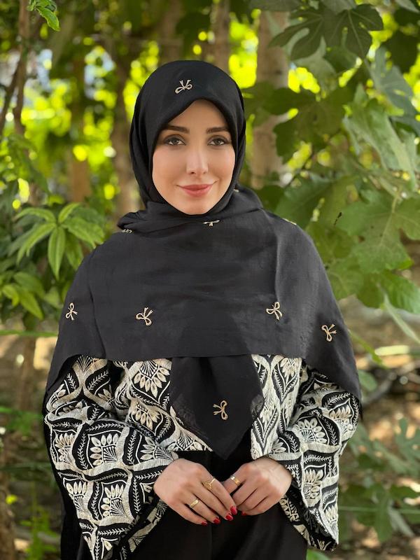 روسری پاپیون اسلپ کد A095