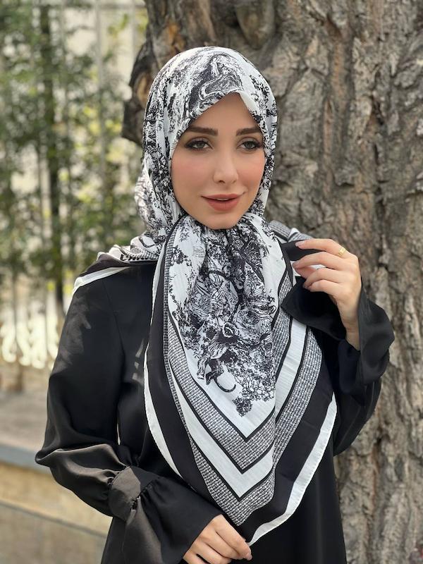 روسری نخی کد A101