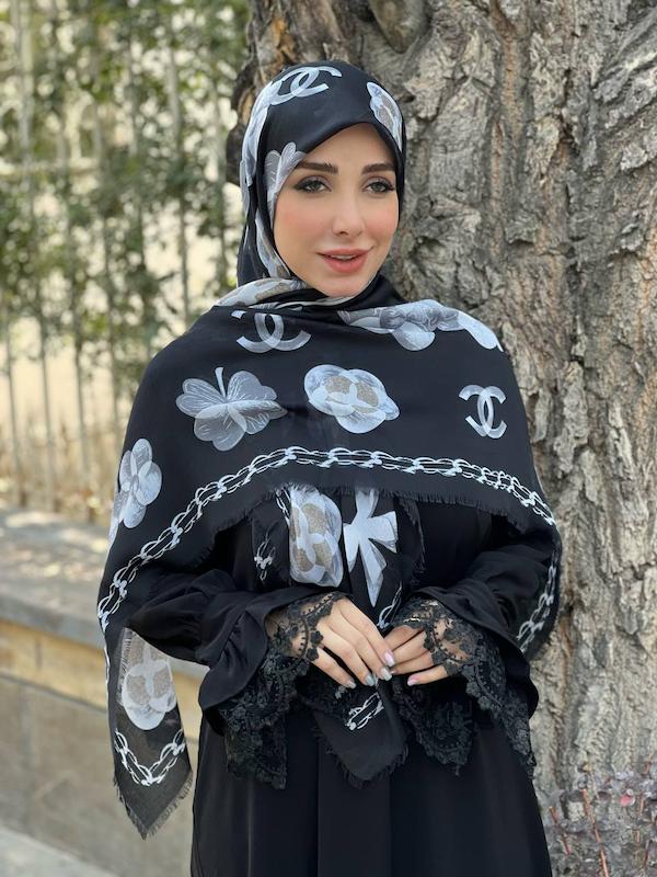 روسری نخی یونیک وارداتی کد T082
