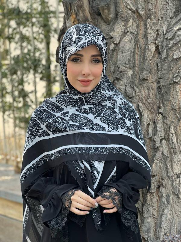 روسری نخی یونیک وارداتی کد T082