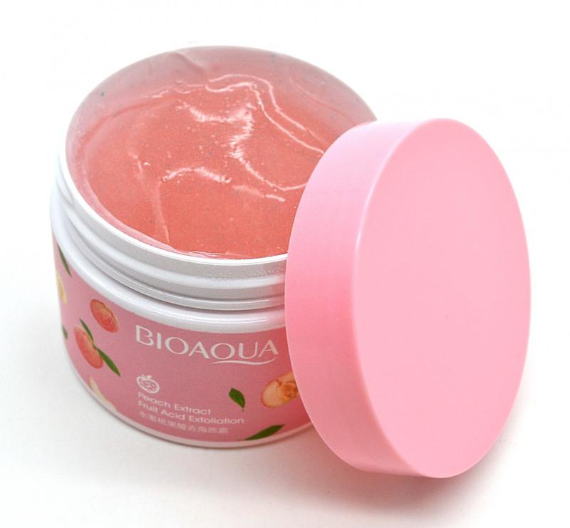 اسکراب لایه‌بردار صورت و بدن هلو بیوآکوا