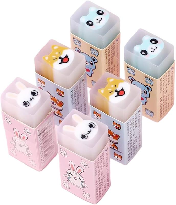 پاک کن ژله ای مغزدار مدل حیوانات کیوت