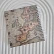 دفتر جلد سخت اردیبهشت طرح اطلس وینتیج 