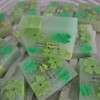 پاک کن ژله ای مغز دار طرح شبدر سبز