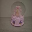 گوی موزیکال چراغ دار طرح قلعه صورتی