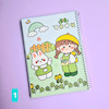 دفتر 60 برگ حاشیه دار مجلد نهال آلما