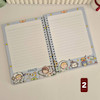 دفتریادداشت حاشیه دار مجلد نهال آلما سایز بزرگ 12×17