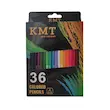 مداد رنگی 36 رنگی KMT کی ام تی سه گوش