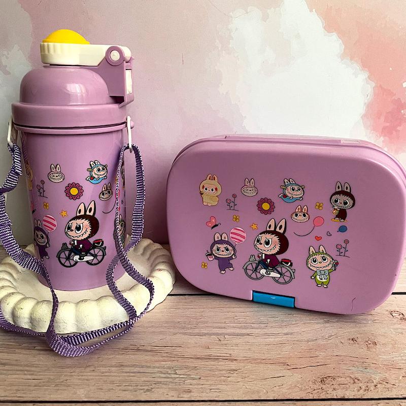 ست ظرف غذا و قمقمه لبوبو