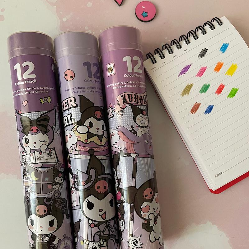 مدادرنگی استوانه ای قوطی فلزی کرومی