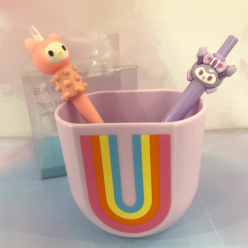 جاقلمی های کیوت فانتزی رنگین کمان