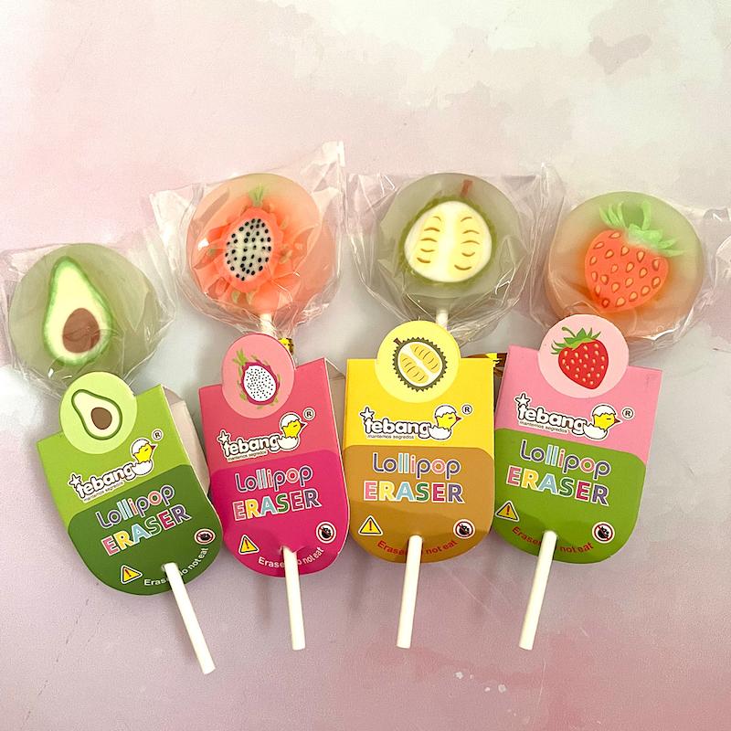 پاکن آبنبات چوبی میوه ای