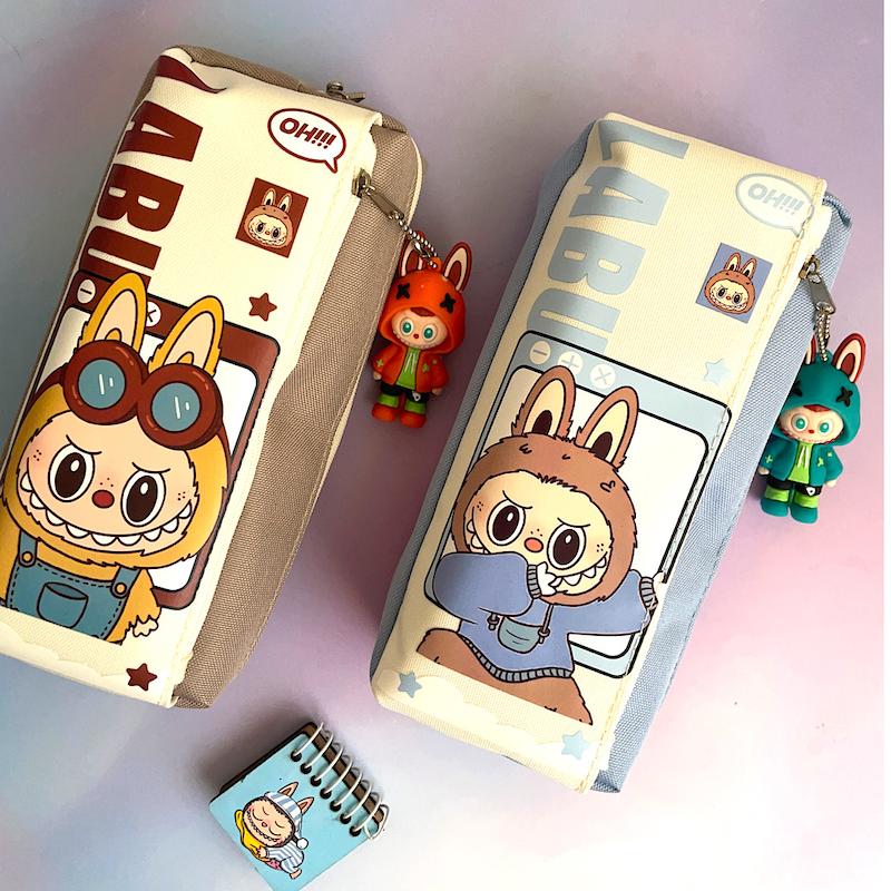 جامدادی دوزیپ آویزدار لبوبو