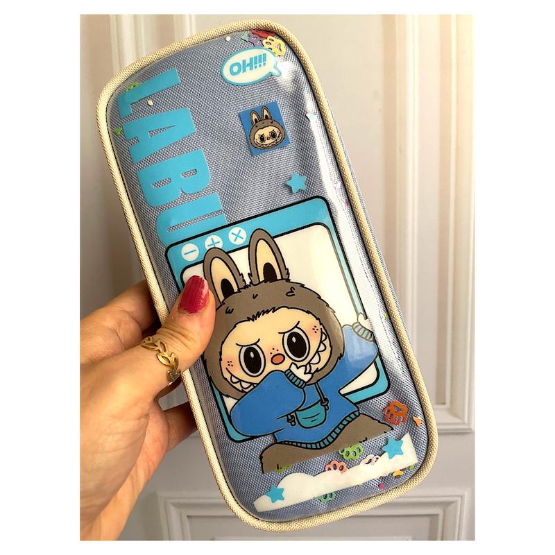 جامدادی دو زیپ برزنتی لبوبو