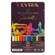 پاستل گچی 12 رنگ لیرا پلی کرایونس polycrayons