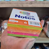 استیک نوت 400 برگ درجه یک رنگین کمون 7.5×7.5