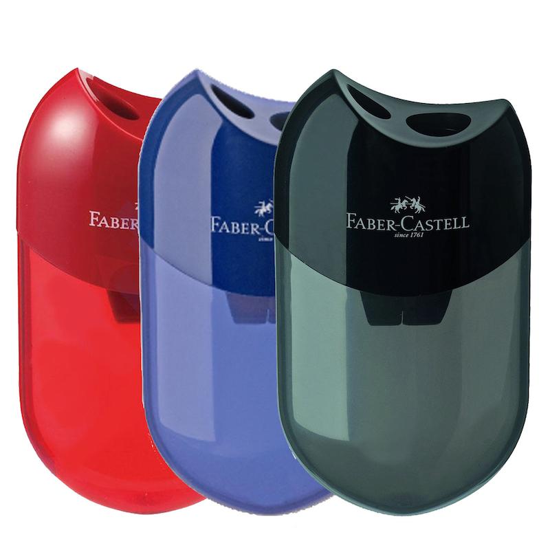 تراش فابر کاستل مخزن دار دو سوراخ