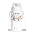 قمقمه فلاسک استیل اورجینال سینمارول Cinnamoroll با بند دوشی با کیفیت 