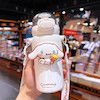 قمقمه فلاسک استیل اورجینال سینمارول Cinnamoroll با بند دوشی با کیفیت 