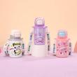 قمقمه استیل نی دار و آسان نوش طرح Cute style حجم 500 میلی لیتر 