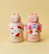 فلاسک قمقمه اورجینال نی دار طرح کیتی Hello kitty محصول شرکت سانریو