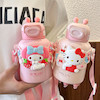 فلاسک قمقمه اورجینال نی دار طرح کیتی Hello kitty محصول شرکت سانریو