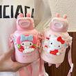 فلاسک قمقمه اورجینال نی دار طرح کیتی Hello kitty محصول شرکت سانریو