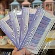 استیک نوت ایندکس خط کش دار طرح رنگین کمان 