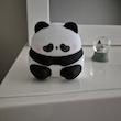 چراغ خواب سیلیکونی شارژی لمسی پاندا نشسته