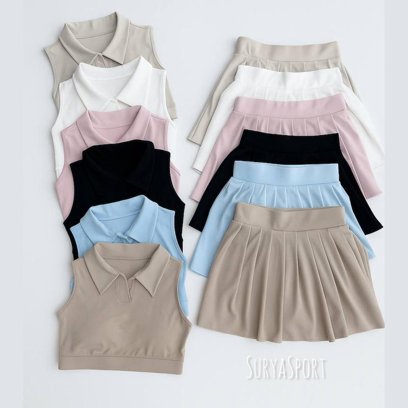 ست کراپ و دامن - 910