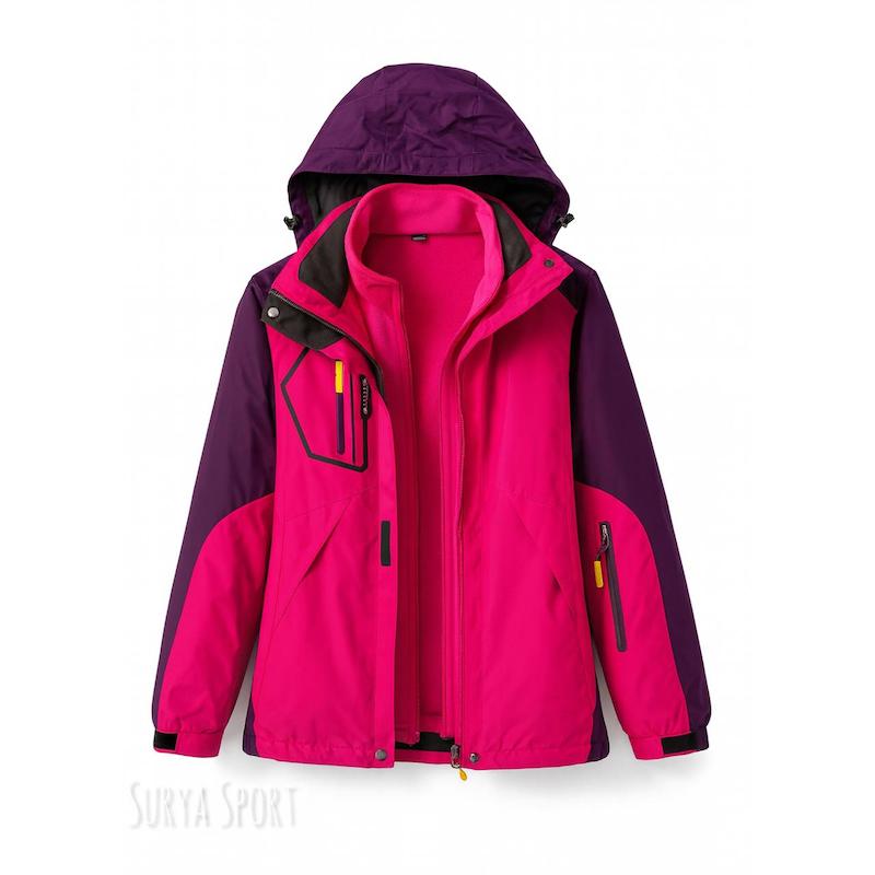 کاپشن دوپوش outdoor ساده | کد 307