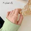 انگشتر رزینی پاستیلی کد 4021