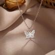 گردنبند پروانه ای ساده 5033