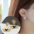 گوشواره پروانه ای دخترونه کد 4053