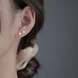 گوشواره ی پروانه نقره کد 7082