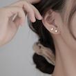 گوشواره ی پروانه نقره کد 7082