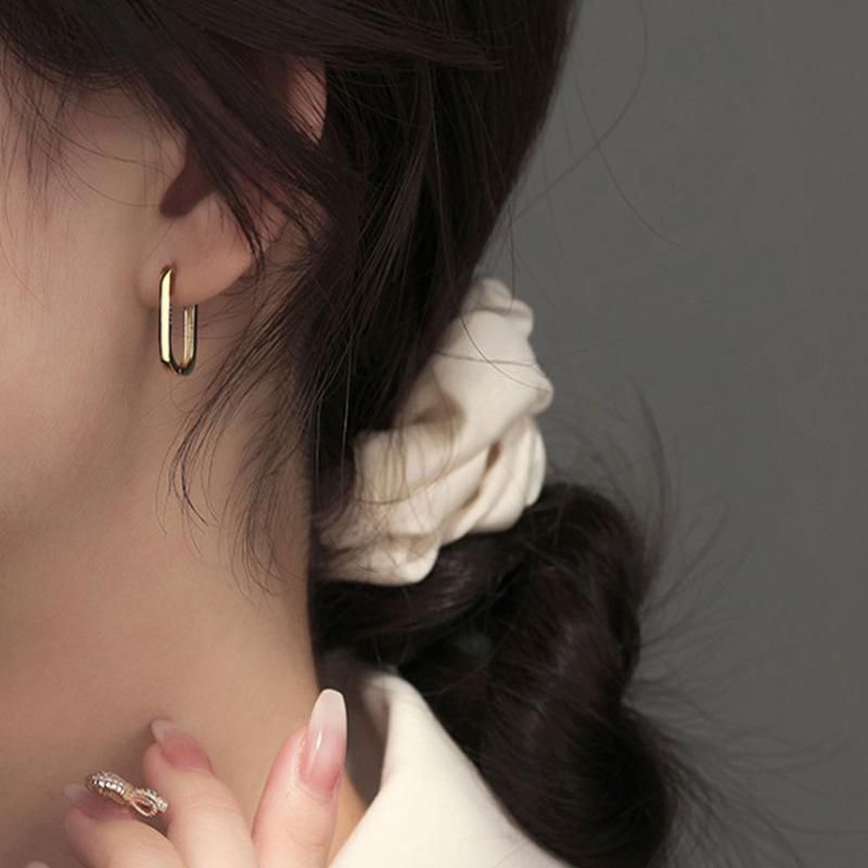 گوشواره نقره مربع کد 6012