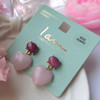 گوشواره سنگ طبیعی