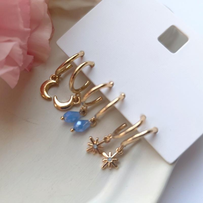 پک گوشواره ماه و ستاره