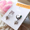 گوشواره حلقه ای استیل ستاره
