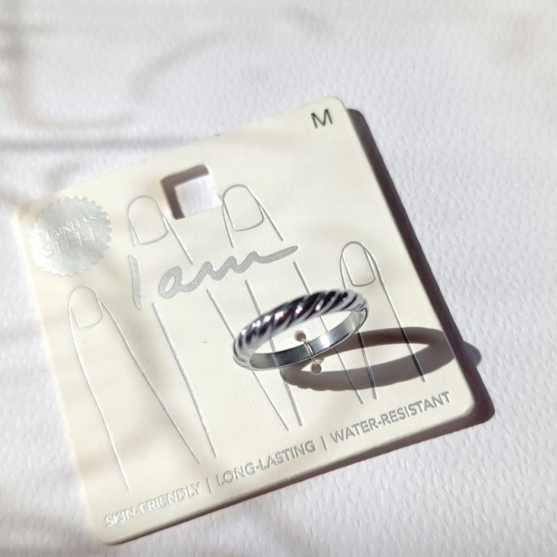 انگشتر کروسانی استیل