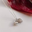 گردنبند قلب مروارید