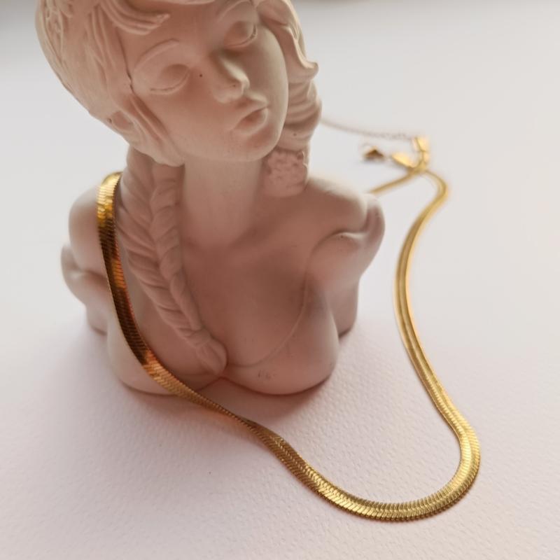 زنجیر هرینگبون ماری طلایی