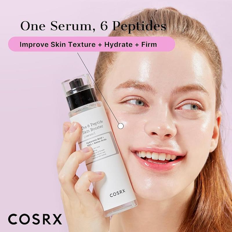 سرم جوانساز ۶ پپتاید کوزارکس 6peptide skin Booster